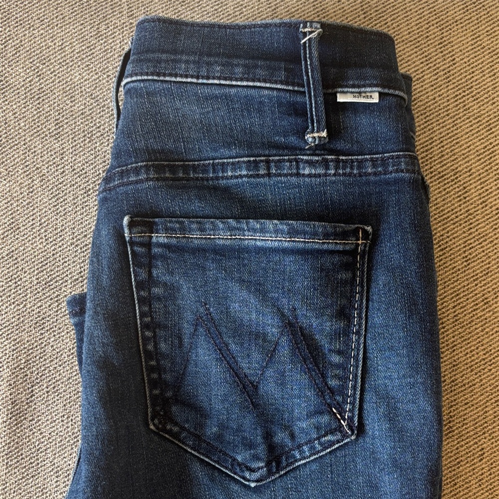 MOTHER Lil’ Hustler Ankle Crop Flair Size 27